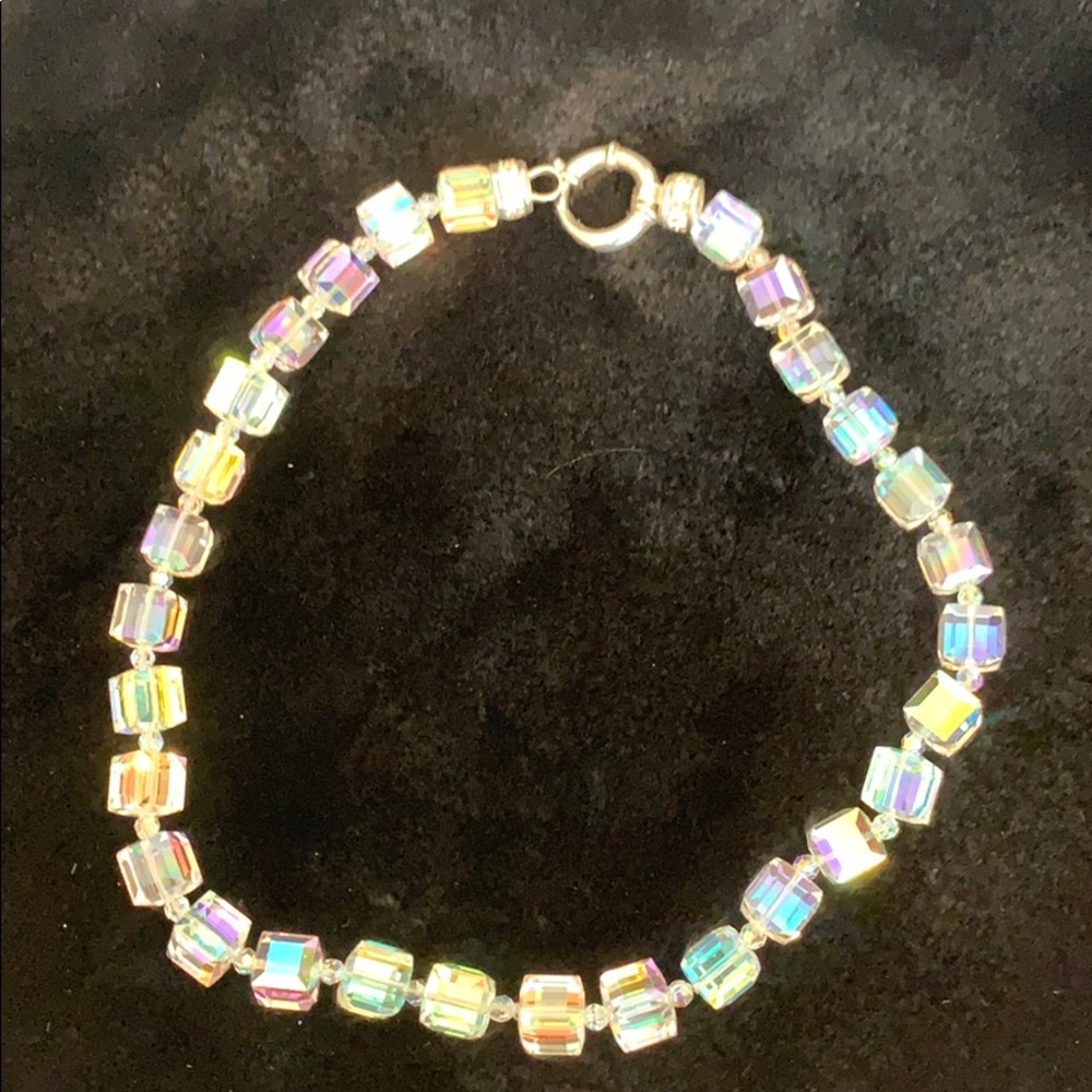 Svworoski crystal necklace.